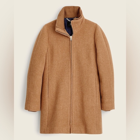 J. Crew Wool Stadium Jacket - Picture 1 of 6